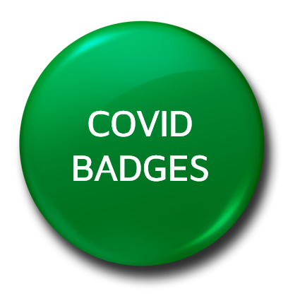 COVID Button Badges 