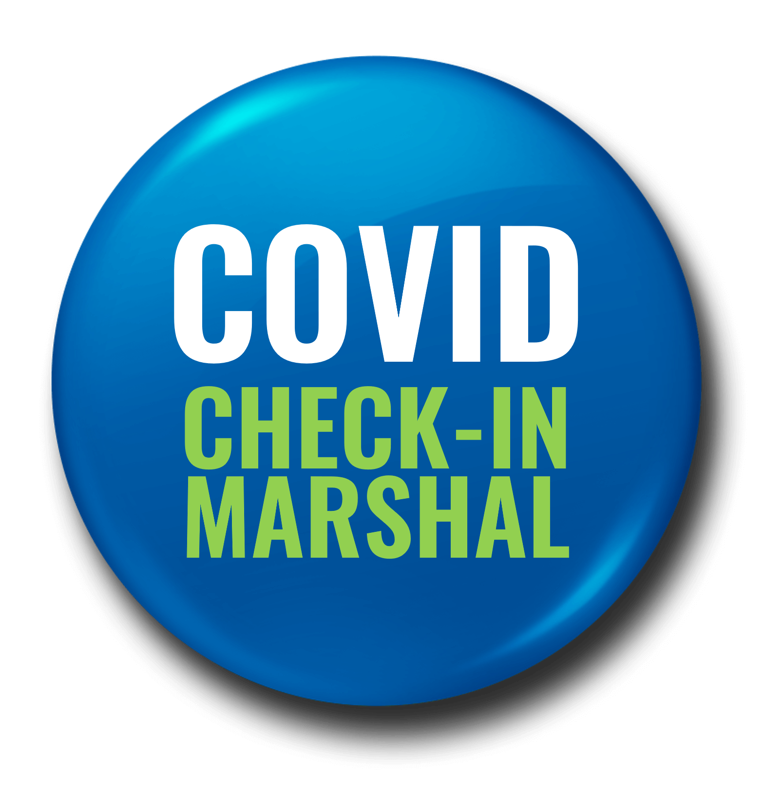 COVID Check In Marshal Badges | Australia